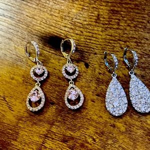 Givenchy Bridal earrings.. excellent condition like new